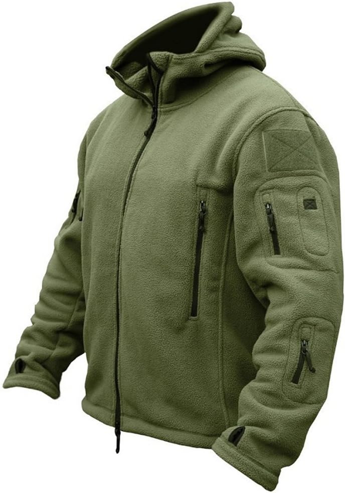61KB5by8ML._AC_SL1001_.jpg Men's Warm Military Tactical Sport Fleece Hoodie Jacket - Image 1