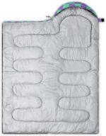 Sleeping Bags for Adults and Kids Backpacking Camping Sleeping Bags for Girls and Boys Lightweight Waterproof Cold/Warm Sleeping Bag for All Season - Image 2