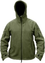 Men's Warm Military Tactical Sport Fleece Hoodie Jacket - Image 2