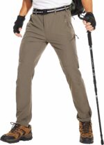 Hiking Pants Men Lightweight Mens Travel Pants Stretchy Work Pants for Men Quick Dry Fishing Pants for Men Outdoor