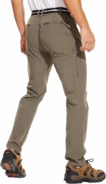 Hiking Pants Men Lightweight Mens Travel Pants Stretchy Work Pants for Men Quick Dry Fishing Pants for Men Outdoor - Image 2