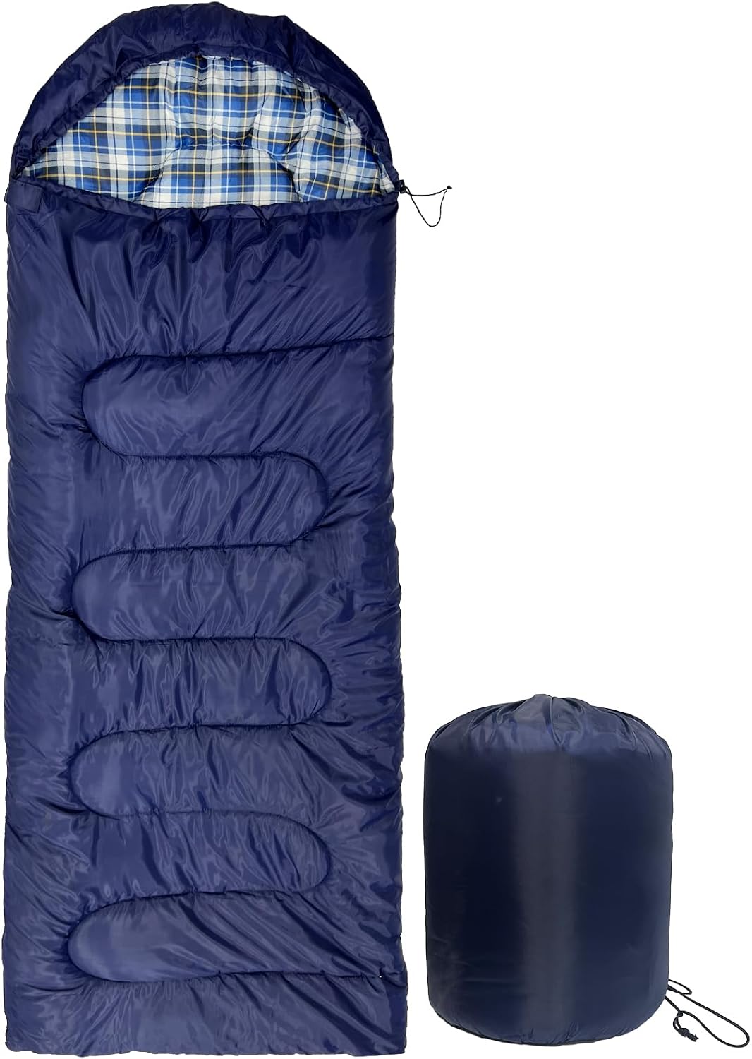 71zOwMyZTCL._AC_SL1500_.jpg 0 Degree Winter Sleeping Bag for Adults, 4 Season Warm Cold Weather Sleeping Bag with Compression Sack for Camping Hiking Backpacking Outdoor Travel - Image 1